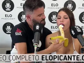 MILI ZANOTTI PRUEBA LA BANANA DE ELO PODCAST