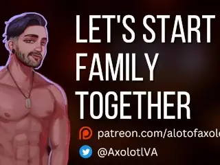 [M4F] Let’s Start a Family together | Gentle Mdom Husband ASMR Audio Roleplay