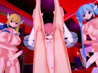 Futa Ikaros Futa Nymph Futa Astraea | Male Taker POV Heaven’s Lost Property