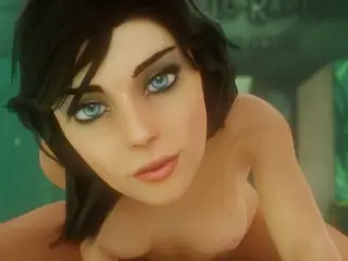 Elizabeth Bioshock 3D Hentai POV Fuck on Top (loop)