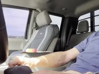 Rubbing out a Quick one in my Truck - Pornhub Gay