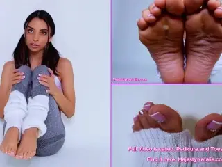 Foot Worship Audio - Femdom Feet MP3 - Findom Goddess - Pedicure - Teen Domme - Soles Toes