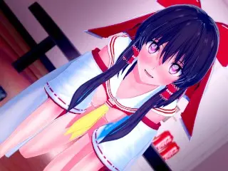 REIMU HAKUREI WANTS TO DO IT 🥵 TOUHOU HENTAI