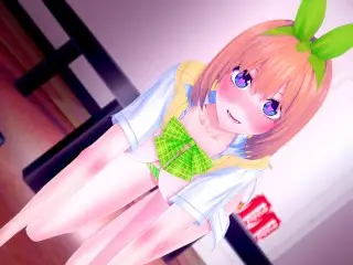 YOTSUBA NAKANO GIVES YOU HER VIRGINITY 🥰 QUINTESSENTIAL QUINTUPLETS HENTAI