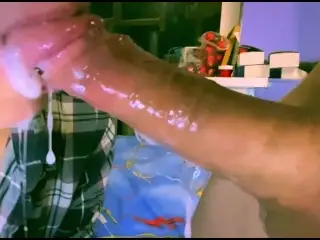 Full Mouth of a Stranger's Sperm