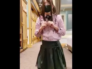 Japanese Cross Dresser Wank