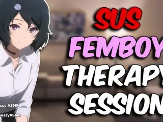 [ASMR] Femboy Therapist Asks you some Sus Questions