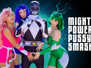 The Mighty Power Pussy Smashers are here to Bring Justice to the World in the Sexiest way possible