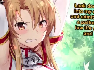 EXP Farming for Asuna Hentai JOI September Patreon Exclusive