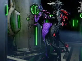 Fast Fucking Valkyr Warframes 3D Animation