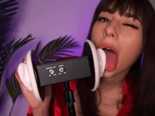 LUNAREXX ASMR HOT EAR LICKING IN MY RED ROAD