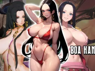 HENTAI JOI - BOA HANCOCK (ONE PIECE - BOA HANCOCK TEACHES YOU HOW TO MASTURBATE BUT SHE GETS DOMINAT