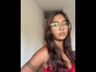 Try on Haul Lingerie: Watch this Petite Indian try on Cute Lingerie