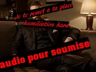 [audio FR] Je Te Remet a Ta Place. Audio Pour Soumise - Pornhub Gay