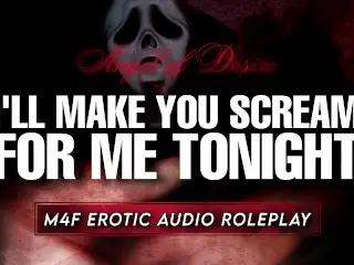 GHOSTFACE Destroys your Holes & makes you Scream Tonight | Intense Fuck [M4F Erotic Audio Roleplay]