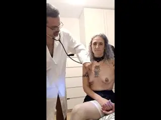 Bad Student Carla: Doctor's Visit. Anal, Deep Throat, Facefuck, Medical Exam