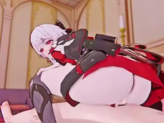 Theresa Apocalypse Honkai Impact 3 3D HENTAI Shortver