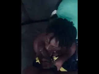 Huge BBC Swallowed right on up
