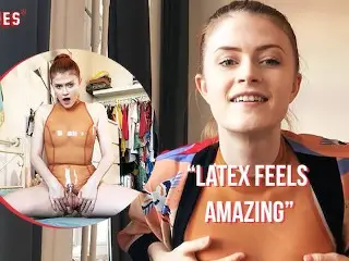 Ersties - Lucy Loves the Feel of Latex on her Body