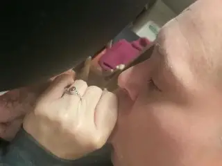 Giving the Boss a Blowjob in the Office