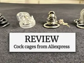 Review of 4 Cock Cages from Aliexpress | Chastity Cage Review