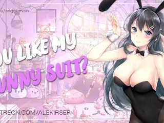 Your Crush Wears a Bunny Costume… and wants you to Breed Her! | ASMR Audio Roleplay