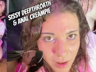 Femboy Sissy does Deepthroath and Anal Creampie BBC - Full Video on OF/EMMAINK13