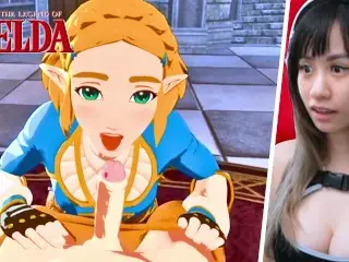 Zelda's Stamina Potion Experiments - Link and Zelda Hentai