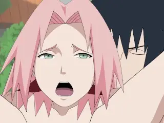 SASUKE AND SAKURA FUCKING BUTTERFLY POSITION (NARUTO HENTAI)