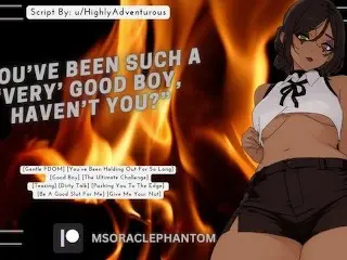 [F4M] Making a Good Boy Fail no Nut November [FDom] [teasing] [audio RP]