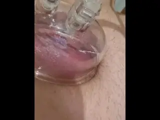 Filling my Pussy Pump