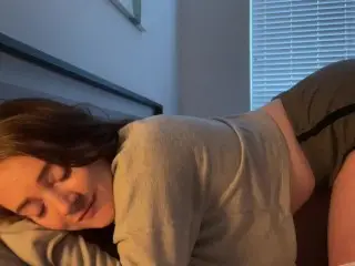 ASMR Cuddle Moaning Girlfriend