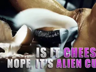 Is it Cheese? Nope. Alien Cream . Pie