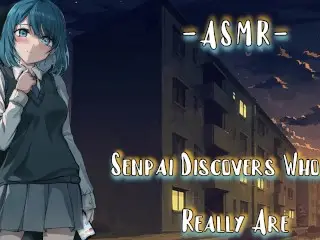 ASMR| [EroticPlay] Senpai Discovers who you really are [F4M]