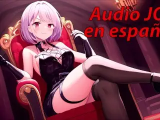 JOI Hentai En Español. TU Nueva Ama Te Humilla.