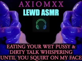 (LEWD ASMR EROTIC AUDIO) let me Taste your Pussy until you Cum all over me - M4F