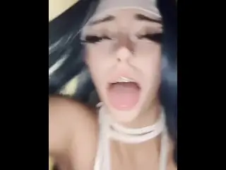 I Fuck the most Beautiful Teen Egirl on Tiktok and I Cum in her Mouth