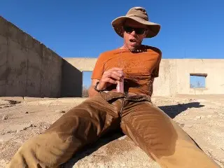 Fountains of Piss while Working in the Arizona Desert