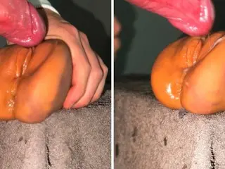 Moaning Orgasm and Hot Cumshot while Fucking my Fleshlight