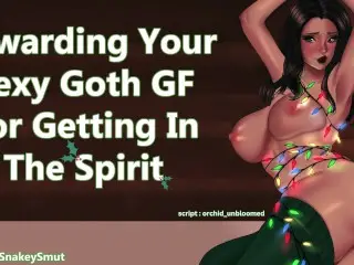 Rewarding your Sexy Goth GF for getting in the Spirit [audio Porn] [needy Cumslut] [please Fuck Me]