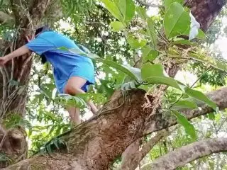 Namitas Walang Bunga Nagsolo Finger Nalang (solo Finger Masturbating under the Tree)