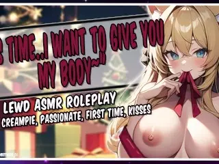 Your Neko Girlfriend gives you her Body this Christmas~ | Lewd Audio