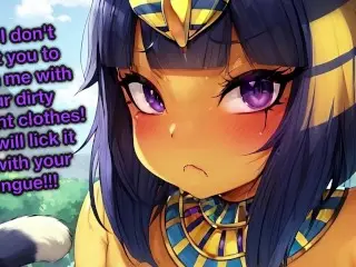 Queen Ankha makes you her Sex Slave Hentai JOI CEI (Femdom Virtual Sex Multiple Orgasms Furry Pot)