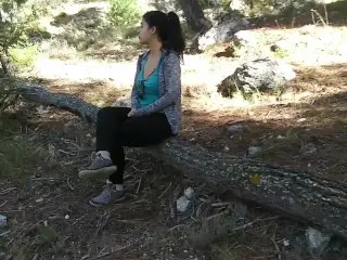 RISKY PUBLIC SEX IN THE MOUNTAIN BIG ASS FUCKED N BJ