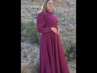 Full Screen FLDS Prairie Dress Nudity. now i'm Ex-FLDS so I Masturbate and Change