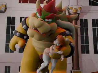 Mario, Daisy and Bowser - the Tragic Story of Princess Daisy Porn Cartoon