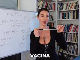 “HOW TO FUCK” - Real Sex Lesson with miss Fox 👩‍🏫