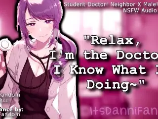 【NSFW Audio Roleplay】 your Hot Neighbor wants to Play Doctor with You~ 【F4M】