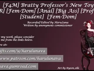 [F4M] Professor's new Toy[NTR] [big Breasts] [Fem-Dom] [anal] [big Ass] [professor] [student