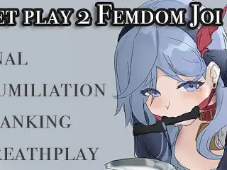 [hentai JOI] Mistress's new Pet 2 (Anal, Bondage, Pet Play, Femdom)